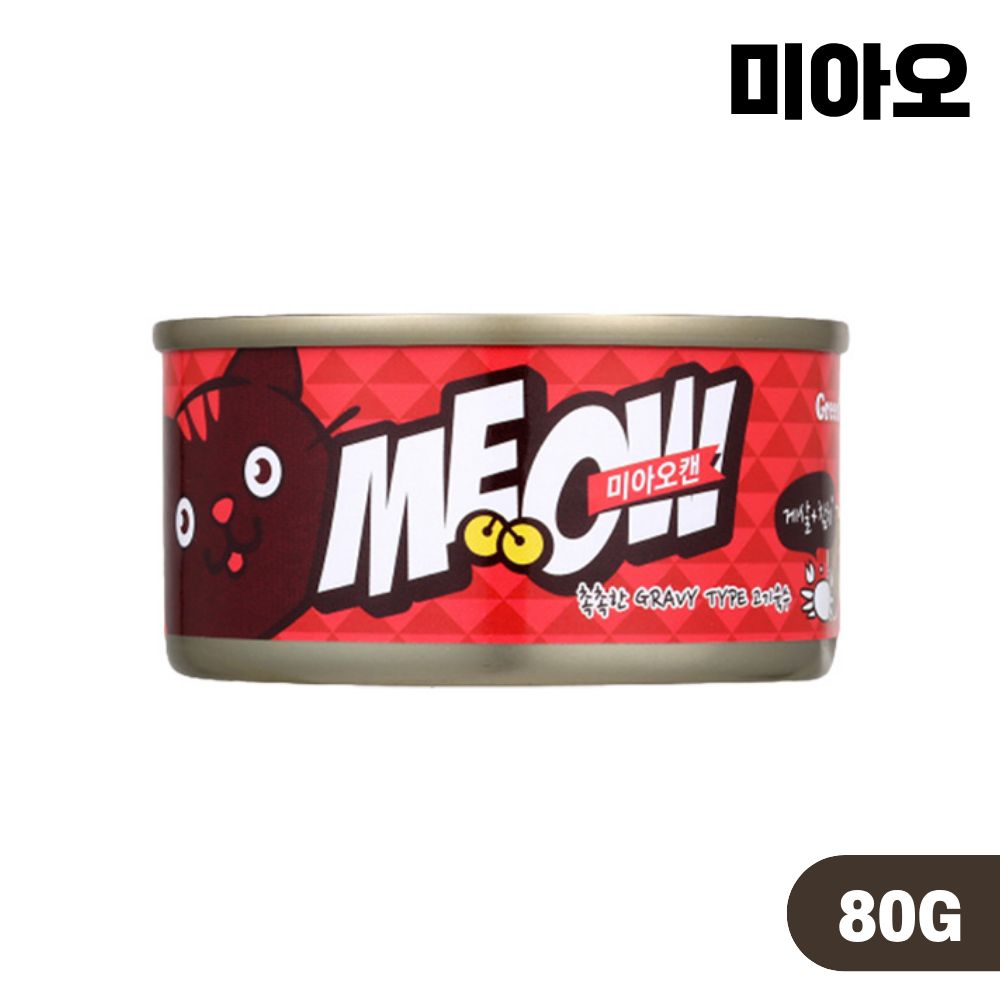 미아오캔 고양이캔 길냥이 통조림 6종 콤보, 80g, 6개 - 상세 이미지 5