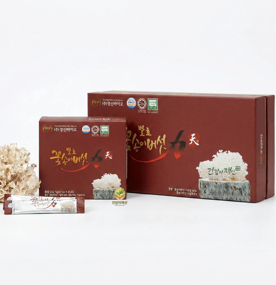 꽃송이버섯 효소 가루 분말 발효꽃송이버섯 천 경신바이오