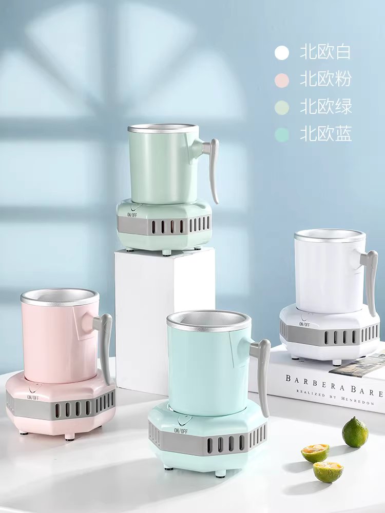 급속 냉동컵 맥주 쿨링컵 슬러시 다용도 맥주잔 보냉 그린 - 상세 이미지 4