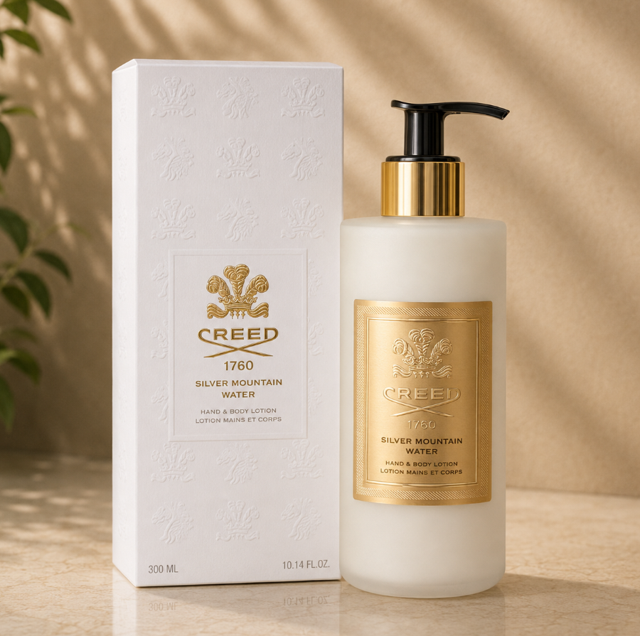 크리드 실버 마운틴 워터 핸드 앤 바디로션 300ml - 상품 이미지