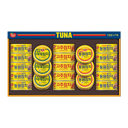 참치 세트 추석 선물 세트 명절 회사 직원 기업 단체 식품 참치캔 동원 T21호, 1개 - 상품 이미지