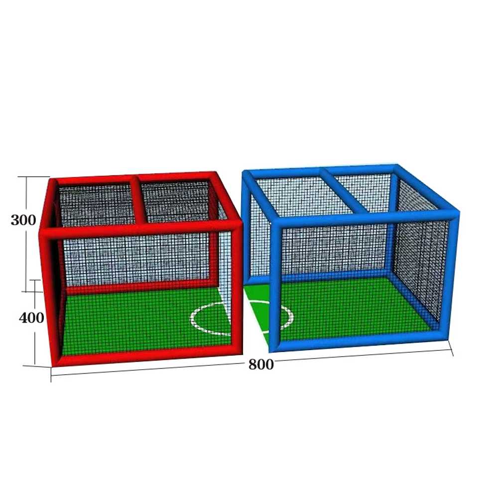 드론 축구 게임장 무인 비행기 항공기 그물 대회 체험 3x3x3M 이미지 6