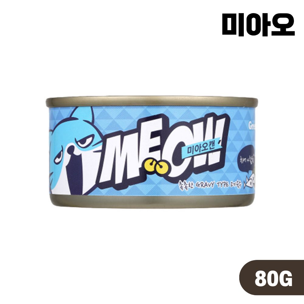 미아오캔 고양이캔 길냥이 통조림 6종 콤보, 80g, 6개 이미지 7