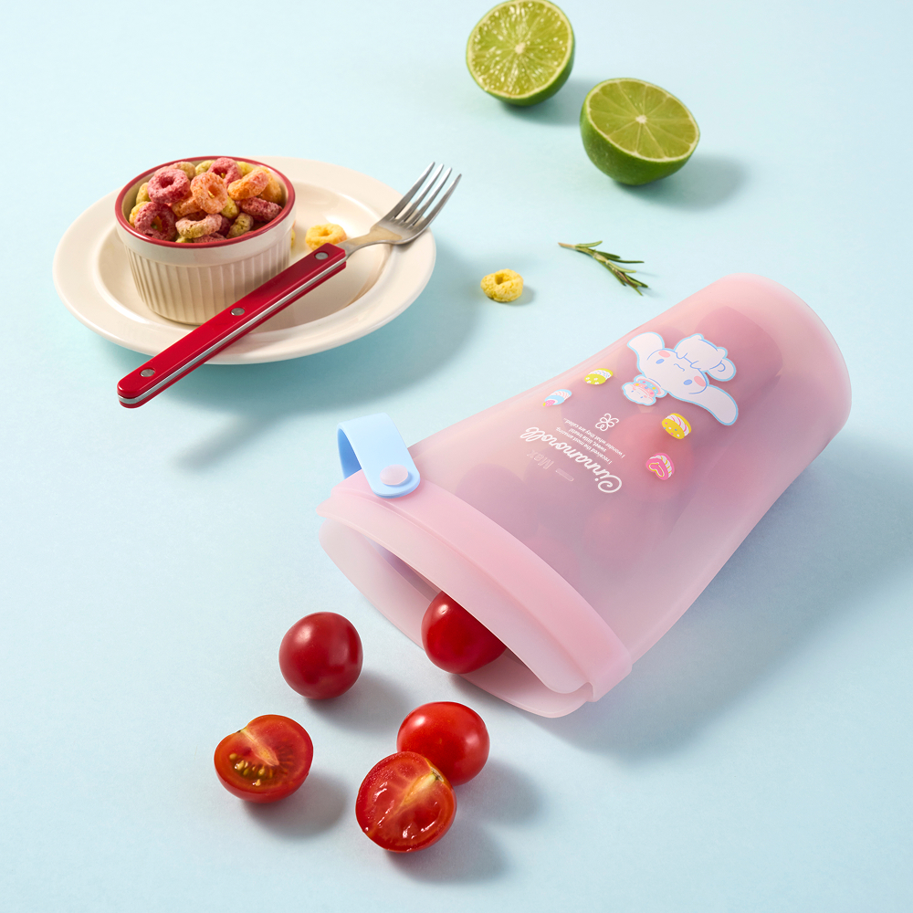 [N단독상품] 락앤락 산리오캐릭터즈 실리콘 지퍼백 700ml - 상세 이미지 2