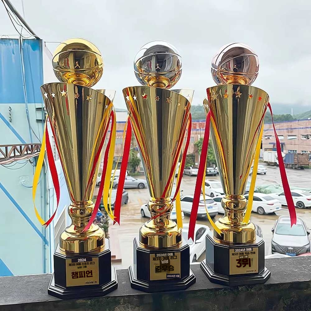 골프트로피 기념패 이글 우승 감사 대회 언더파 선물 57CM (농구/축구/배구/금은동기재) - 상세 이미지 5
