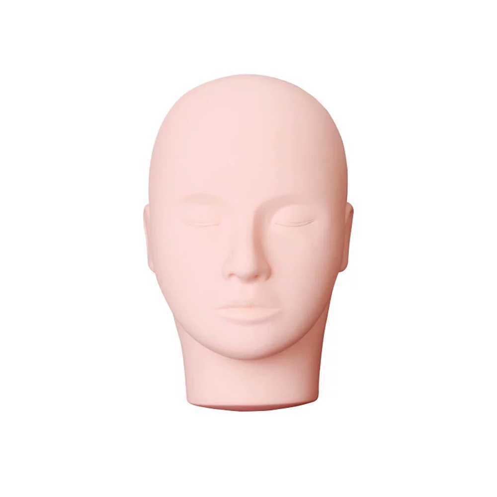 속눈썹 마네킹 미용 연습용 실기 모델 얼굴 훈련 대회 통 속눈썹3개 - 상품 이미지