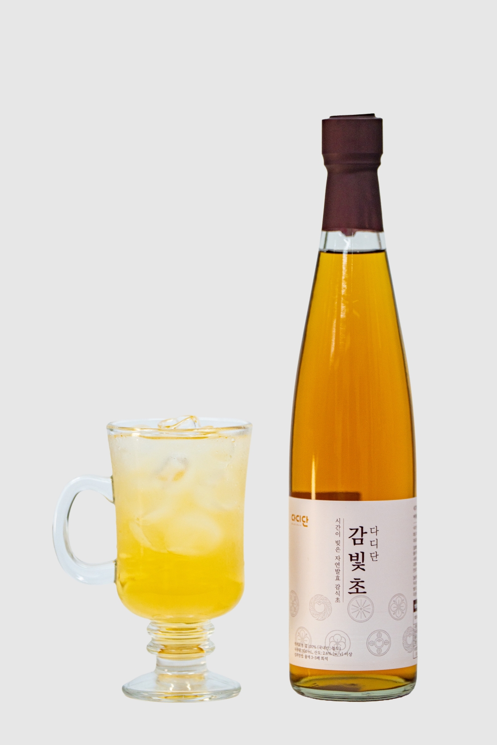100％ 청도감 감식초 음용식초 선물용 500ml - 상품 이미지
