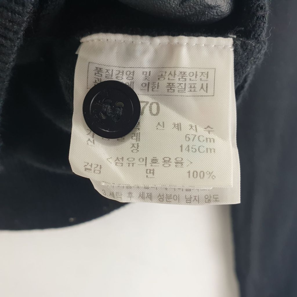 빈폴 블랙 키즈 145 가디건 O3757 - 상세 이미지 4