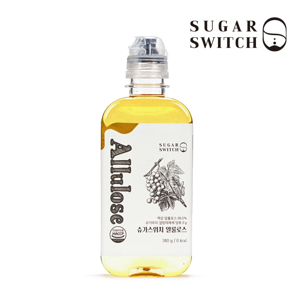그레이스랩 슈가스위치 알룰로스 액상 0칼로리 설탕대체 380g, 3개 - 상품 이미지