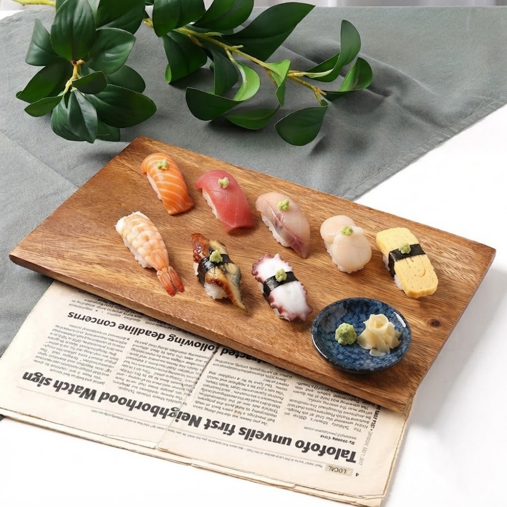 루체 우드 일식 초밥 스시 도마 32.8cm, 1개 - 상품 이미지
