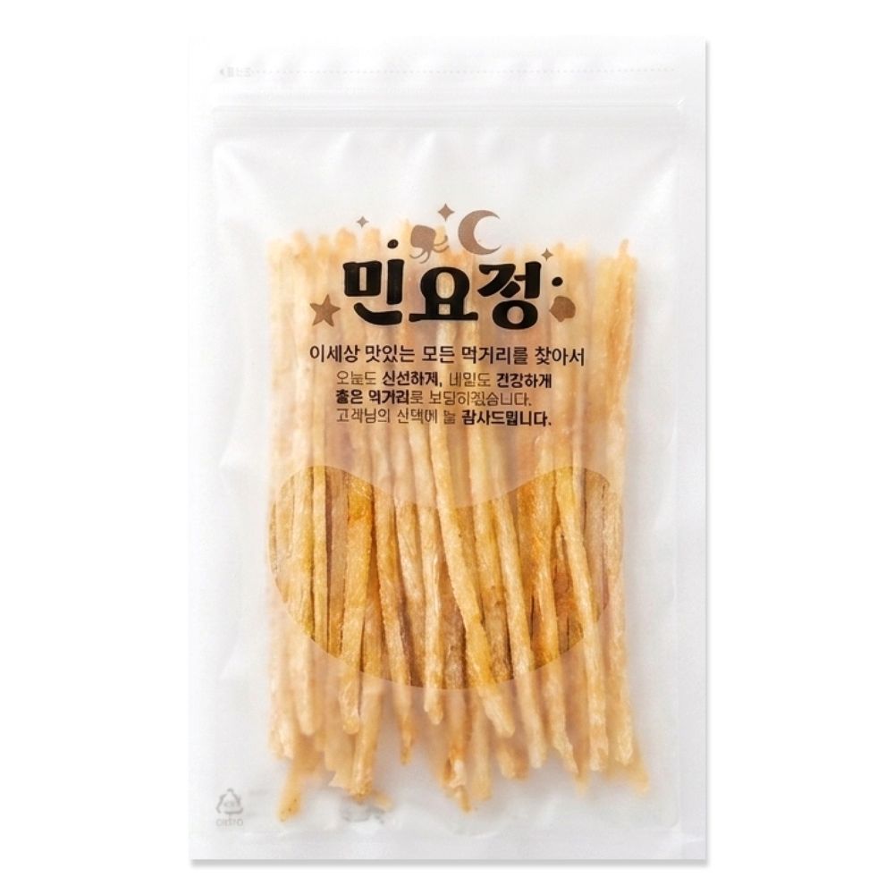 민요정 구운 명태 스틱 황태 북어 북어채 먹태 스틱 100g 이미지 6