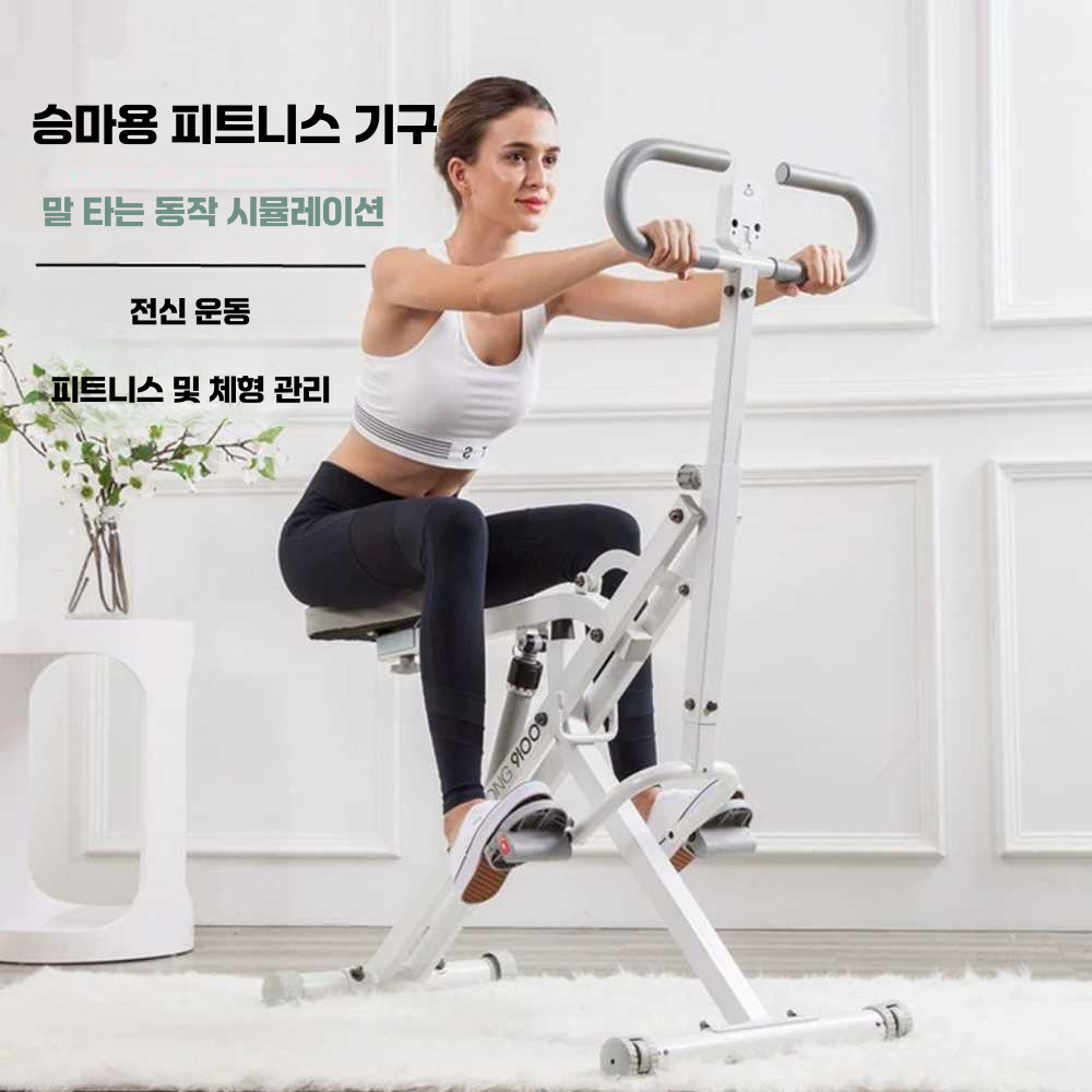 승마운동기구 피트니스 유산소 장비 가정용 스포츠 그레이모델 - 상세 이미지 2