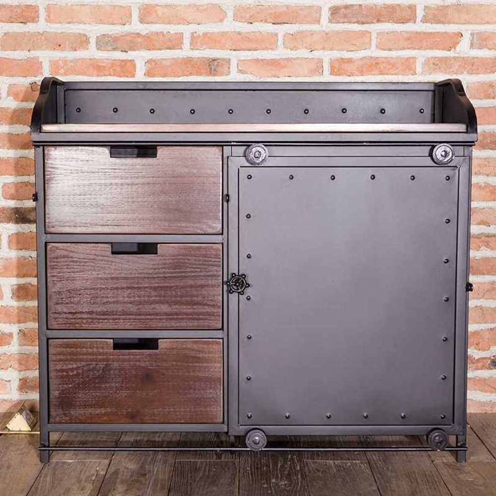 카페반납대 수거함 음료 분리수거 리턴바 매장용 선반 A형70x40x90 - 상세 이미지 2