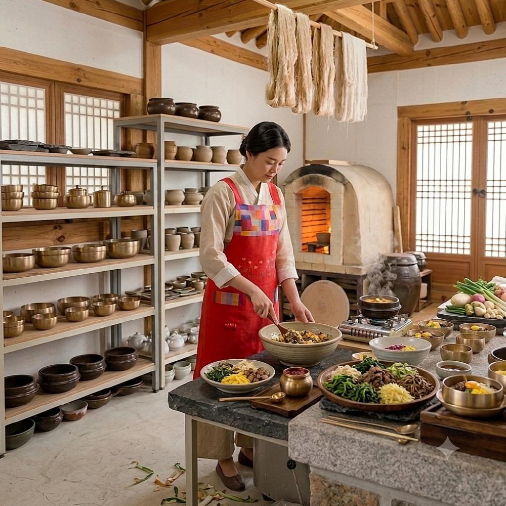 전통 한복 모시 앞치마 식당 카페 어린이집 보육교시 명절 추석선물 이미지 6
