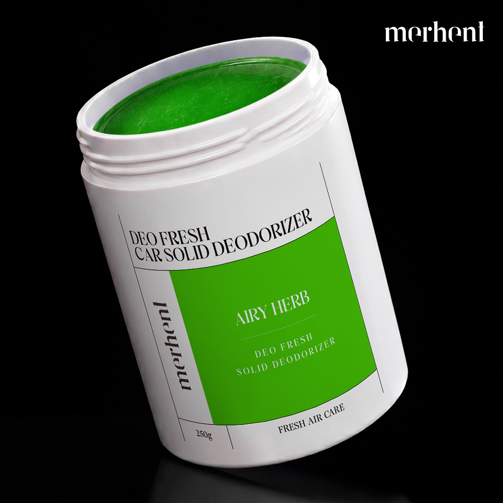 1+1 메르헨트 차량용 고체탈취제 250g 에어리허브 대용량 자동차 실내 에어컨 냄새 제거 - 상세 이미지 4