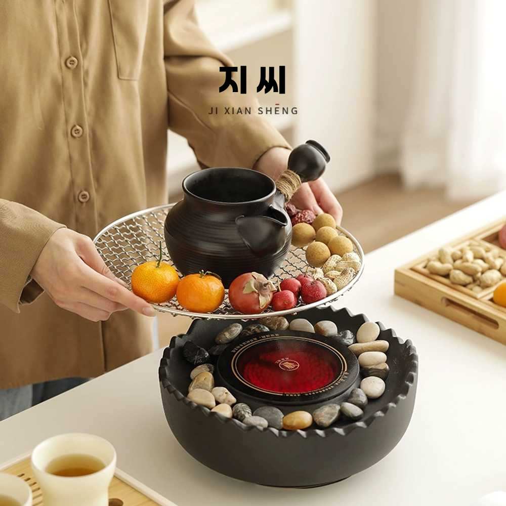 도쿠리 워머 세트 주전자 사케병 정종 일본술 중탕 A세트(구성품 사진참조)+A쇼핑백 - 상세 이미지 2