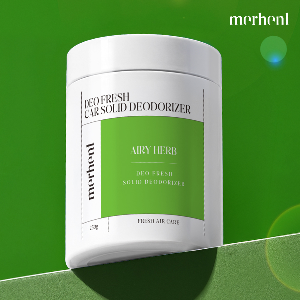 1+1 메르헨트 차량용 고체탈취제 250g 에어리허브 대용량 자동차 실내 에어컨 냄새 제거 - 상세 이미지 3