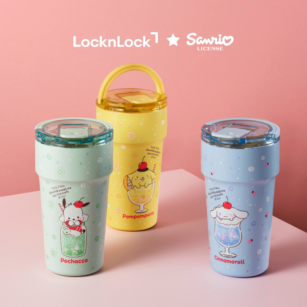 락앤락 산리오캐릭터즈 세라믹 핸들 텀블러 710ml - 상품 이미지