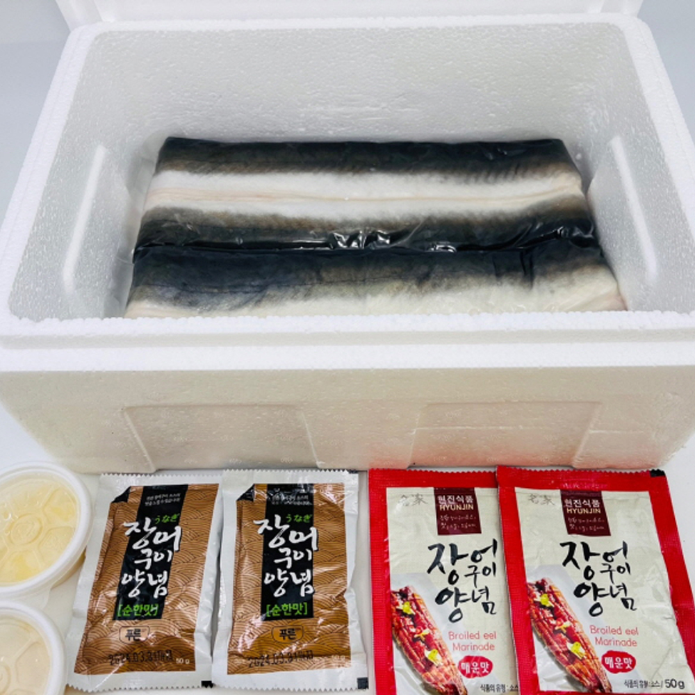 국내산 민물장어 추석 명절 선물세트 특왕 프리미엄 손질장어 600g 1.2kg - 상세 이미지 2
