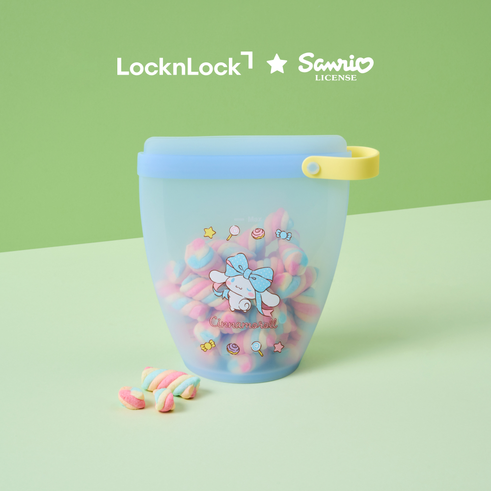 [N단독상품] 락앤락 산리오캐릭터즈 실리콘 지퍼백 700ml - 상품 이미지