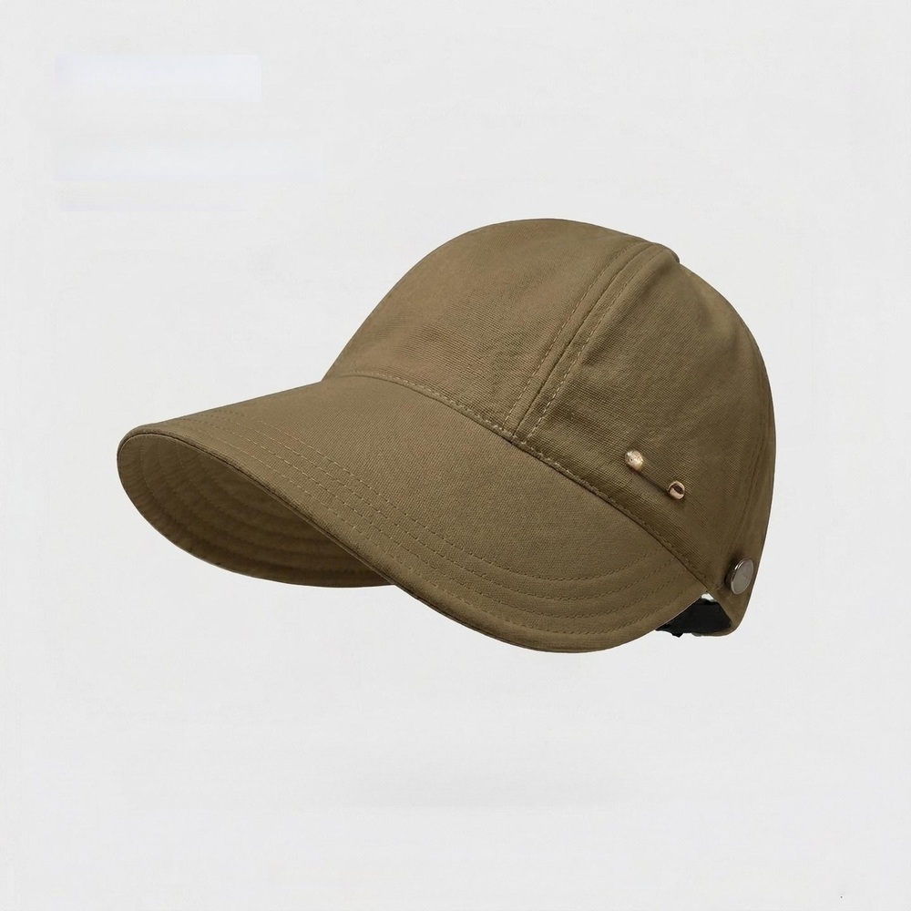 벙거지 썬캡 여성 햇빛가리개 자외선차단 봄가을 모자 화이트 54-60cm - 상세 이미지 3