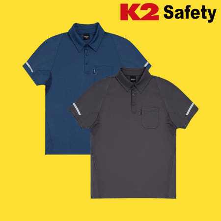 K2세이프티 TS-221R 여름 폴로 반팔티셔츠 2컬러