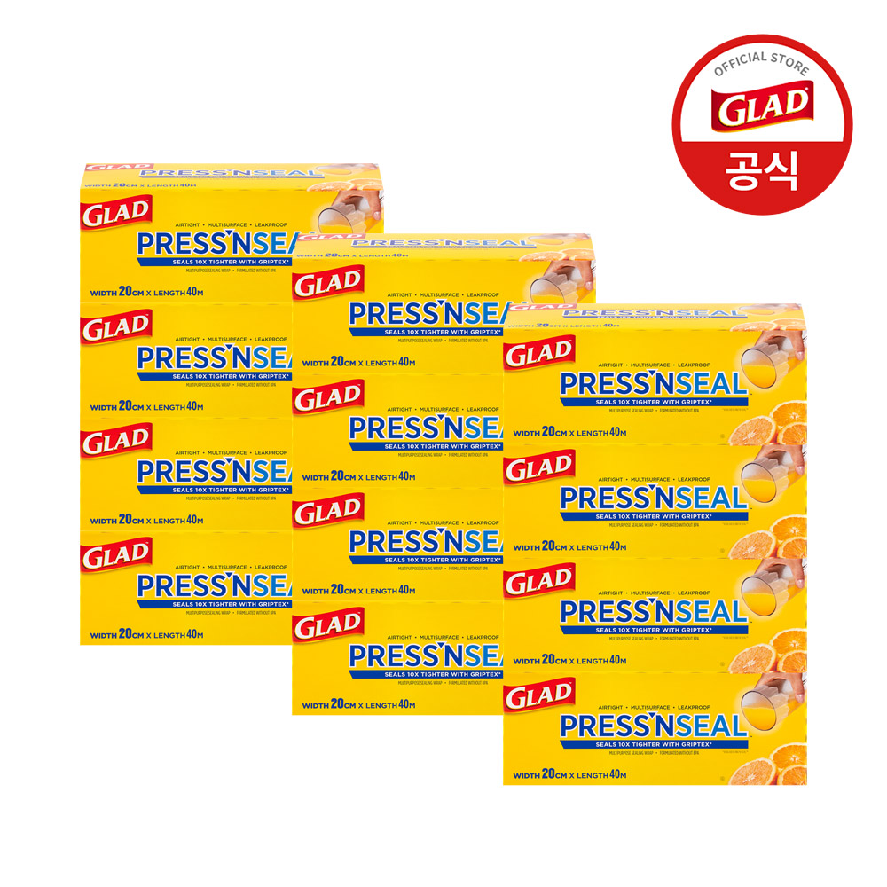 글래드 매직랩 미니 주방랩 비닐랩 트레이더스 40mx20cm, 12개