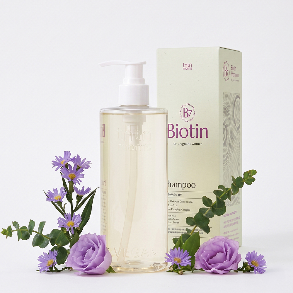 튼튼맘스 비오틴 비건 임산부 산모 샴푸 400ml 상품 이미지