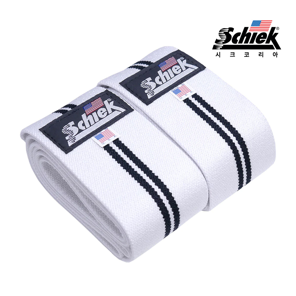 SCHIEK 1152W 엘보우 랩 헬스 팔꿈치 보호대 엘보 아대 테이핑 화이트 시크 쉬크 - 상세 이미지 3