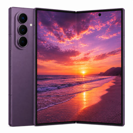삼성전자 갤럭시Z 폴드8 울트라 1TB, 자급제 바이올렛 쉐도우 포유