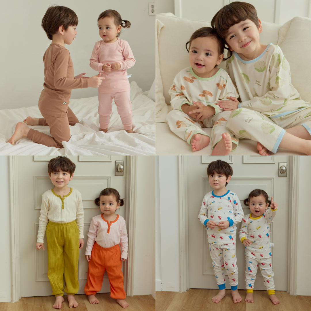 5+1 후라이스 겨울실내복 아기실내복 신생아내복 신생아내의 유아내복 배앓이 - 상품 이미지