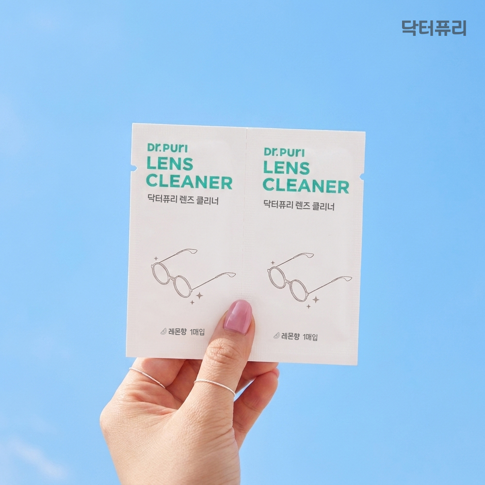 닥터퓨리 렌즈클리너 항균 티슈 200매 레몬향 휴대폰클리너 액정클리너 단품 - 상세 이미지 3
