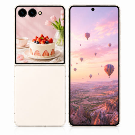 삼성전자 갤럭시Z 플립8 512GB, 자급제 크림 포유