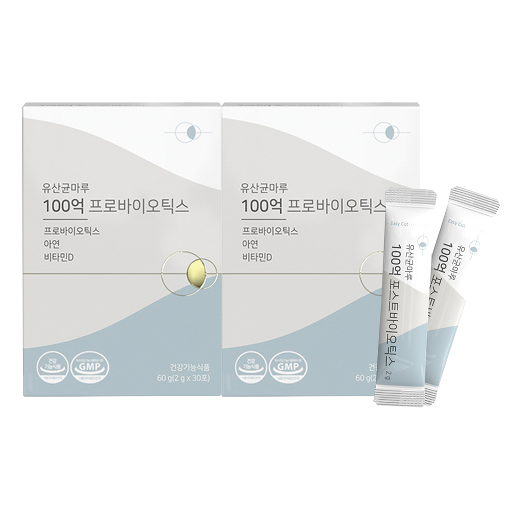 닥터마루 100억 보장 프로바이오틱스 임산부 어린이 유산균 2g 30포, 2개 - 상품 이미지