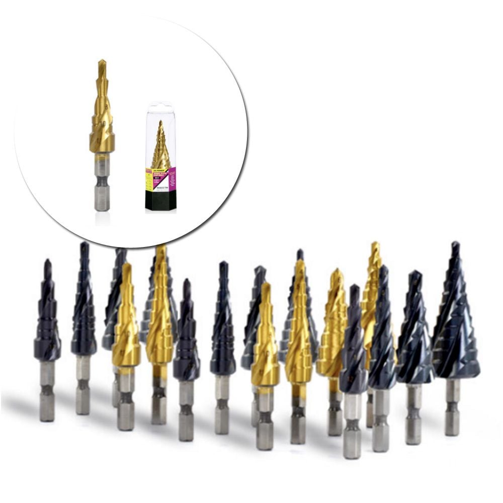 N5881 홀쏘 홀가공 스텝드릴 비트 109mm 5~35 - 상품 이미지