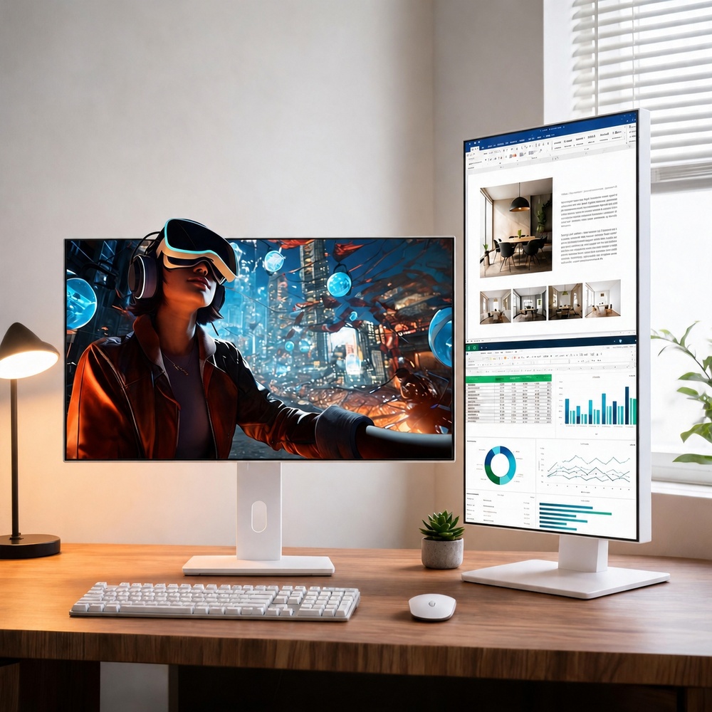 이노스 27QL180M QHD IPS USB-C HDR Ai 게이밍 멀티스탠드 68~69cm(27인치) 이미지 2