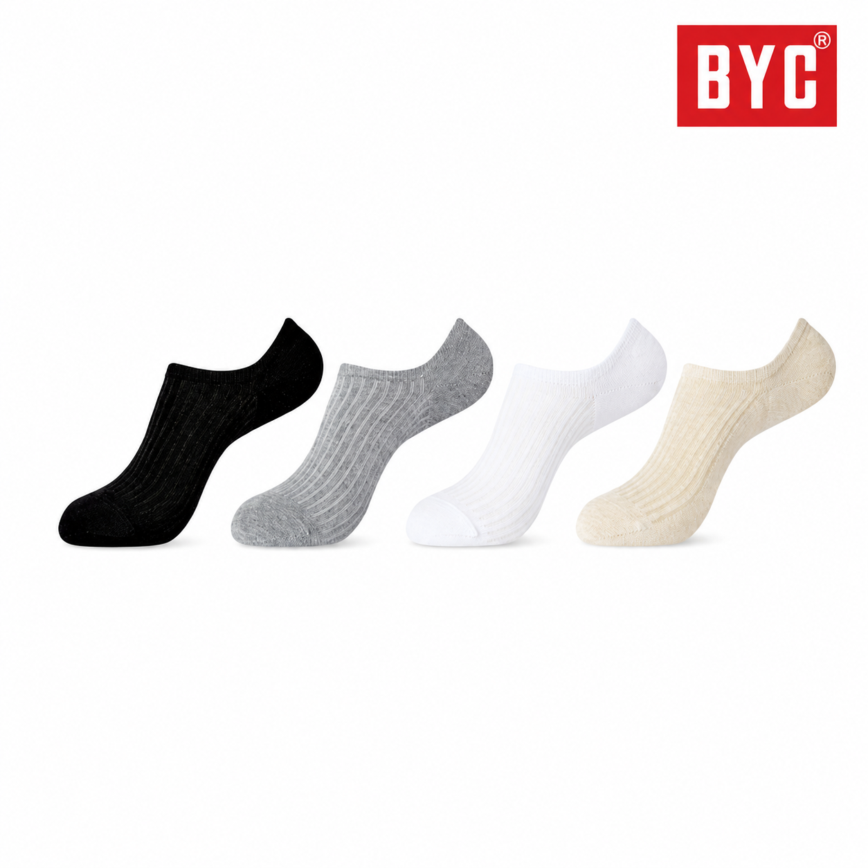 비와이씨 BYC 남성 데일리 원형 스니커즈 5켤레 sms1160 - 메인 이미지