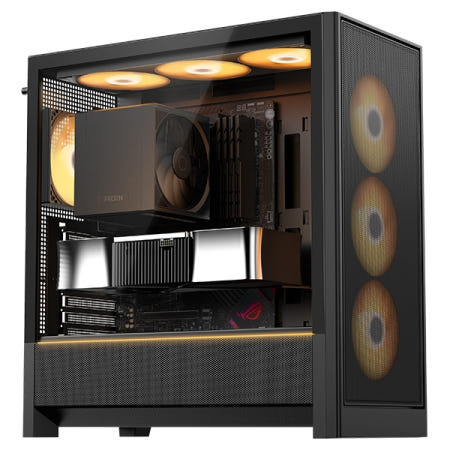 DAVEN D7 Mesh 세븐팬 ARGB PWM (블랙)