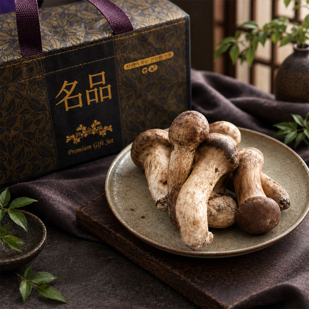 국내산 참송이버섯 선물세트 프리미엄 특품 생버섯 700g 1kg 명절선물 - 상품 이미지