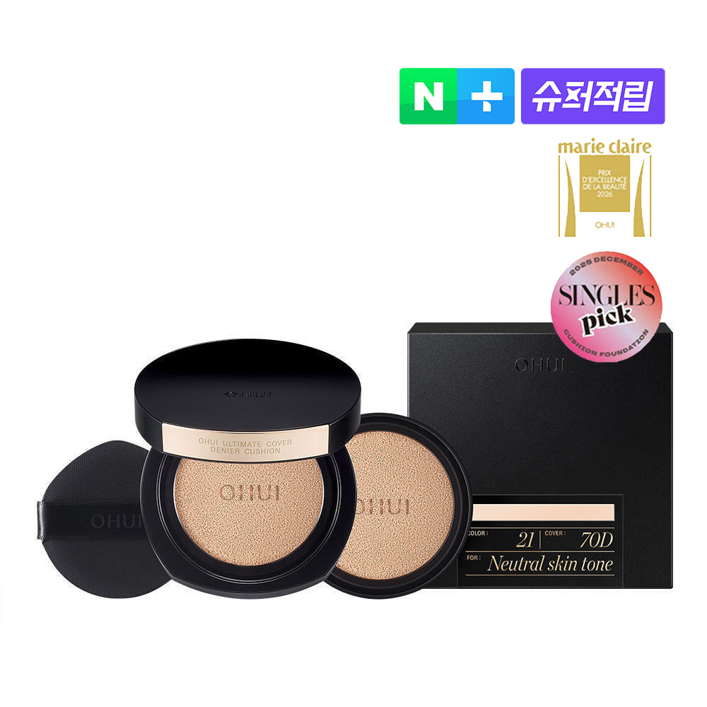 오휘 얼티밋 커버 데니어 쿠션 기획 (본품 13g+리필 13g) (SPF50+/PA+++)