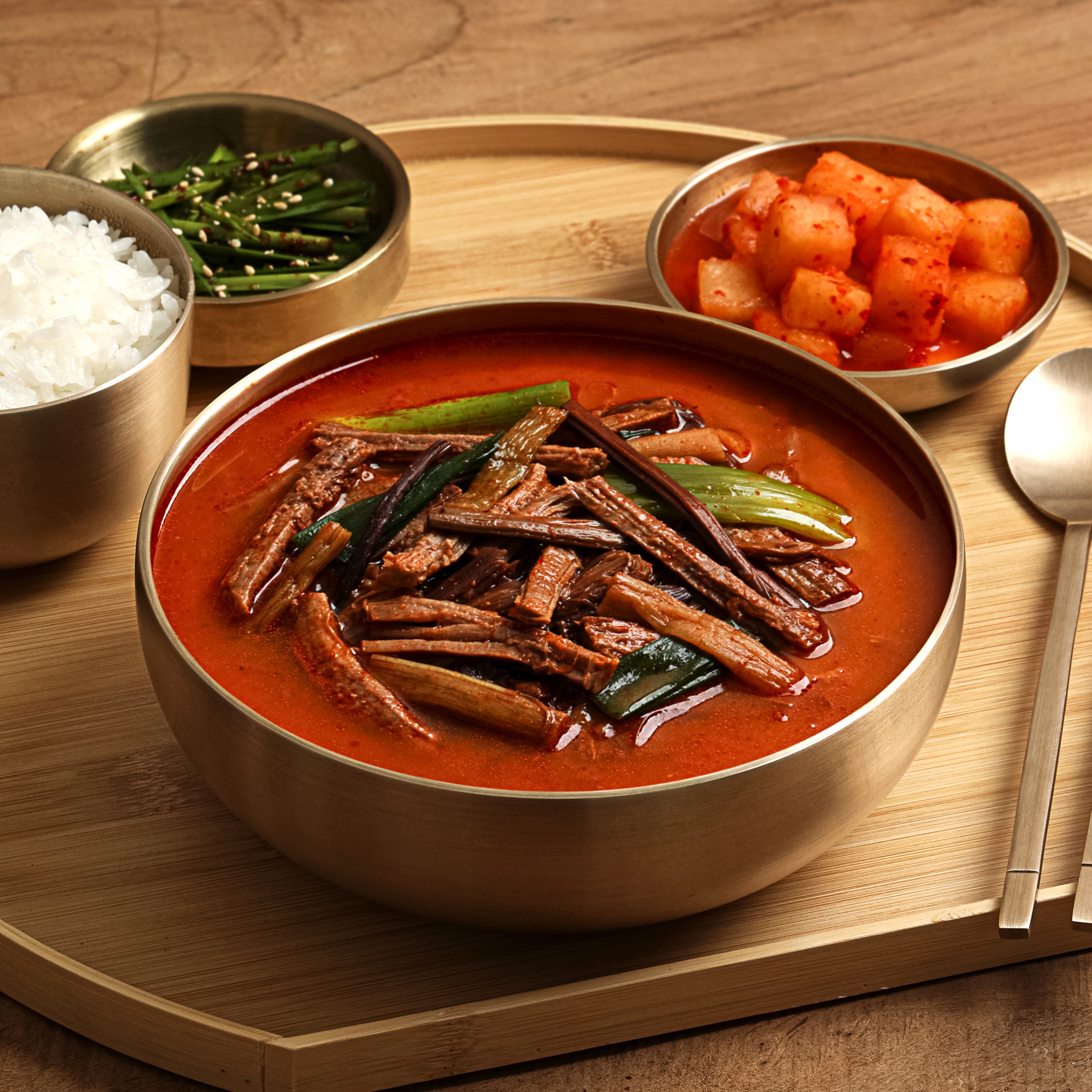 극소수 육개장 밀키트 소고기 국밥 건더기 폭탄 가마솥 우사골 1인분 혼밥 야식 간편식 - 상세 이미지 4