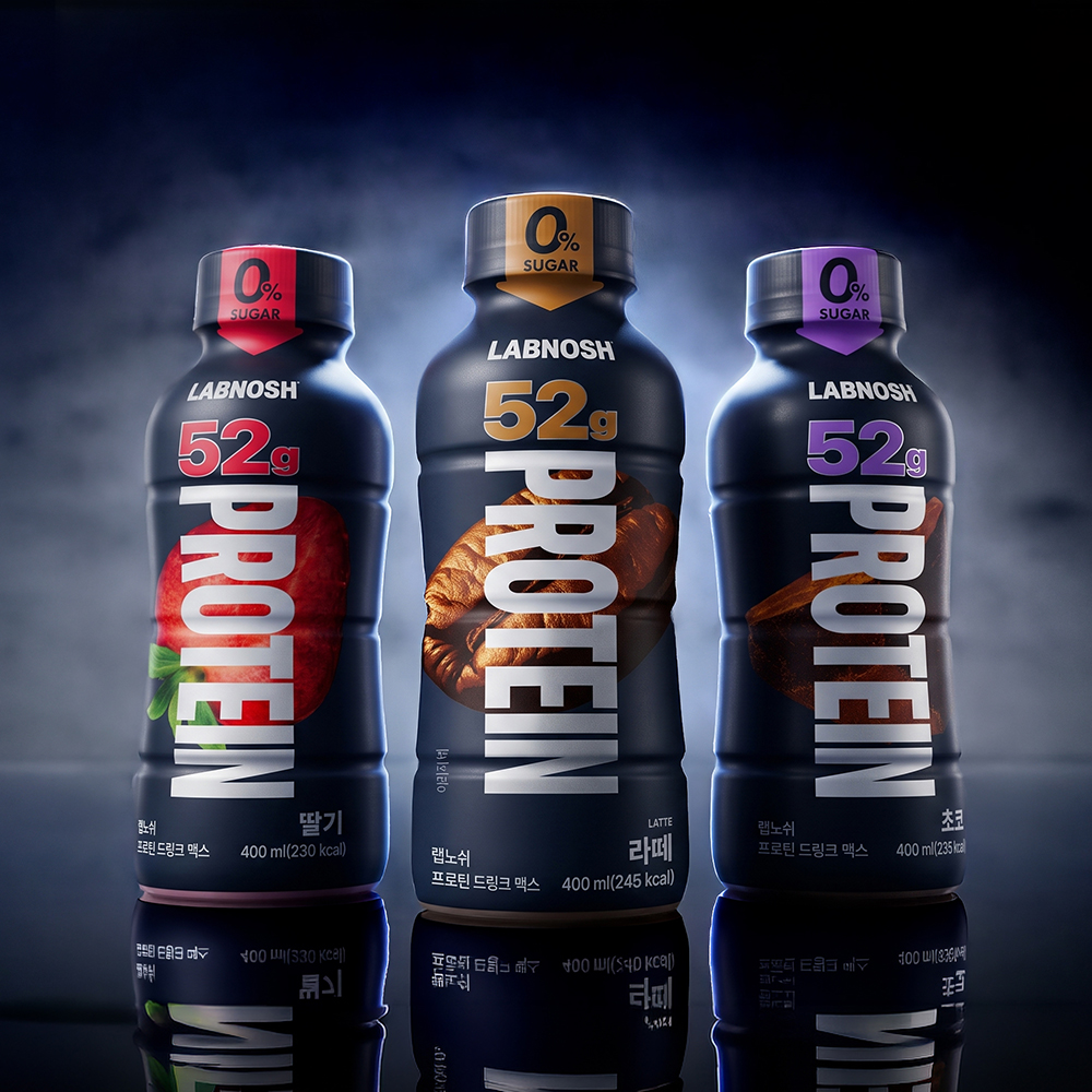 랩노쉬 프로틴 드링크 맥스 400ml 3종 24개 단백질 52g 고함량 제로슈거 단백질음료