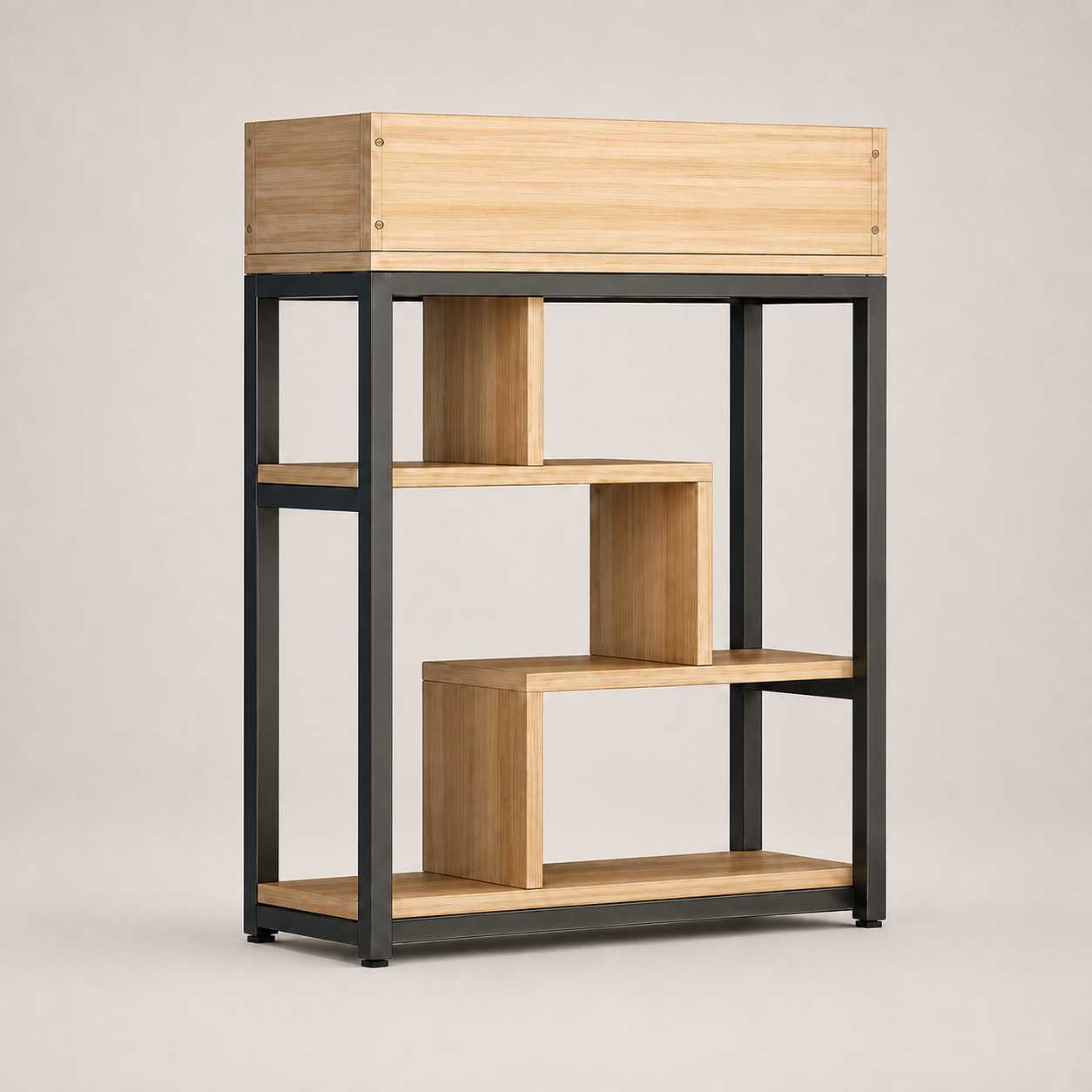 사무실 화분 파티션 분리 조경 철제 가벽 실내 카페 80x29x110cm 3단 - 상품 이미지