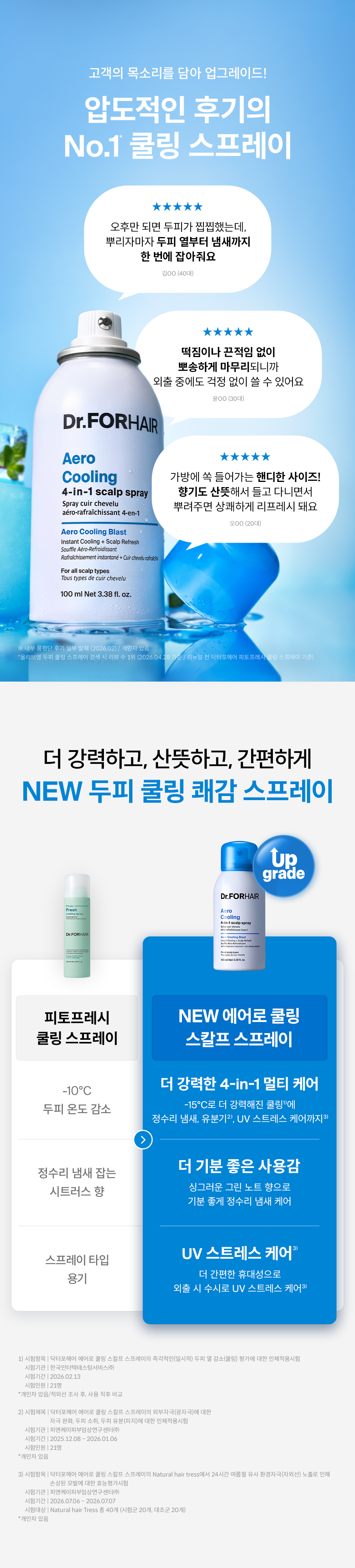 DR.FORHAIR Aero Cooling 4-in-1 Scalp Spray - details 2