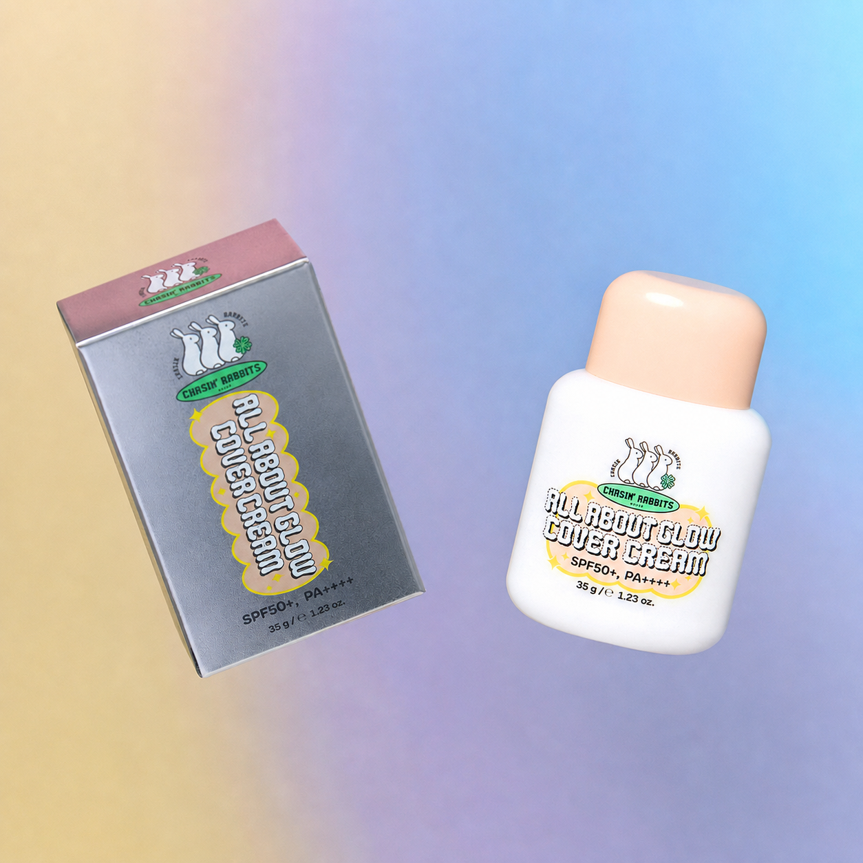 체이싱래빗 올어바웃 글로우 커버크림 35g SPF50+ PA++++ 파데프리 베이지 커버크림 상품 이미지