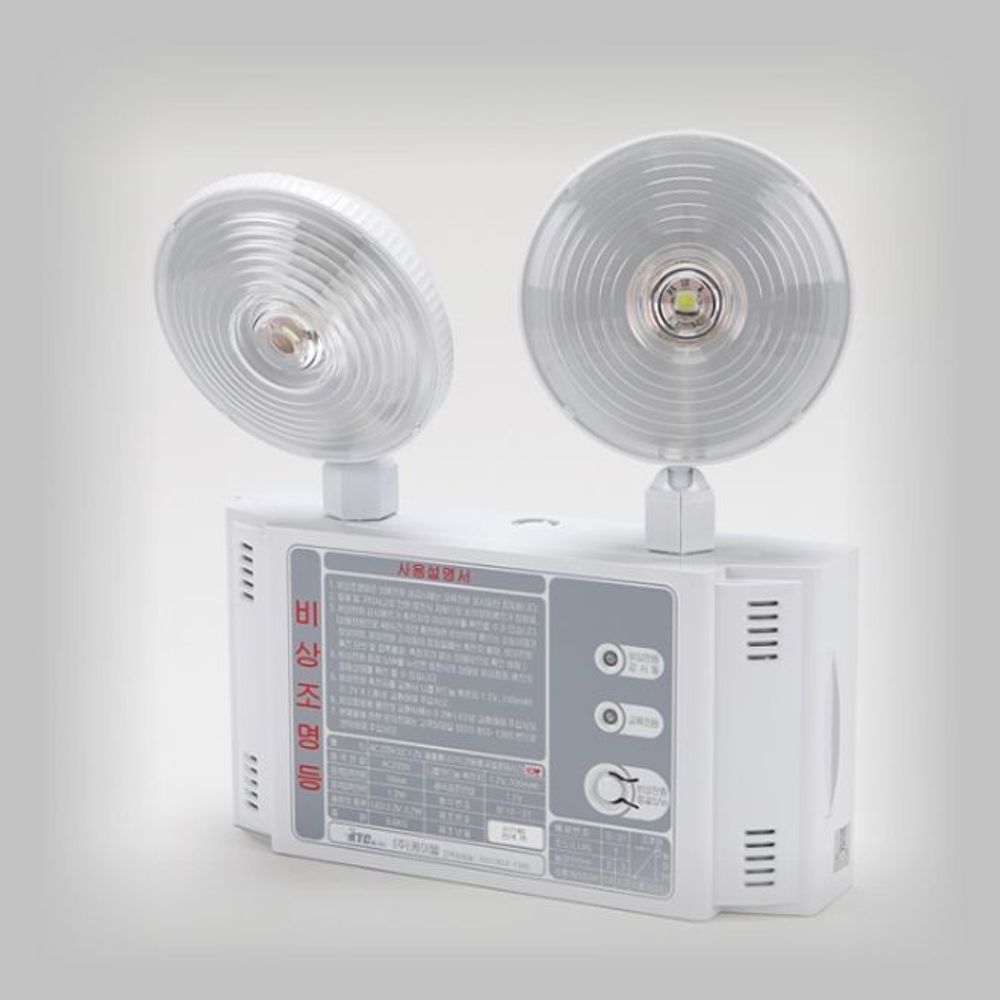 소방용품 비상조명등 60분용 LED 2구 - 메인 이미지