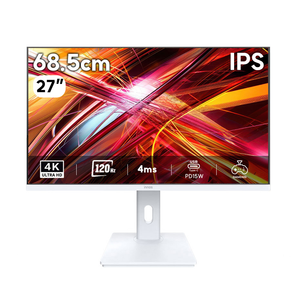 이노스 27UA120M UHD IPS USB-C HDR Ai GEN 68~69cm(27인치), 게이밍 멀티스탠드 일반 - 상세 이미지 4