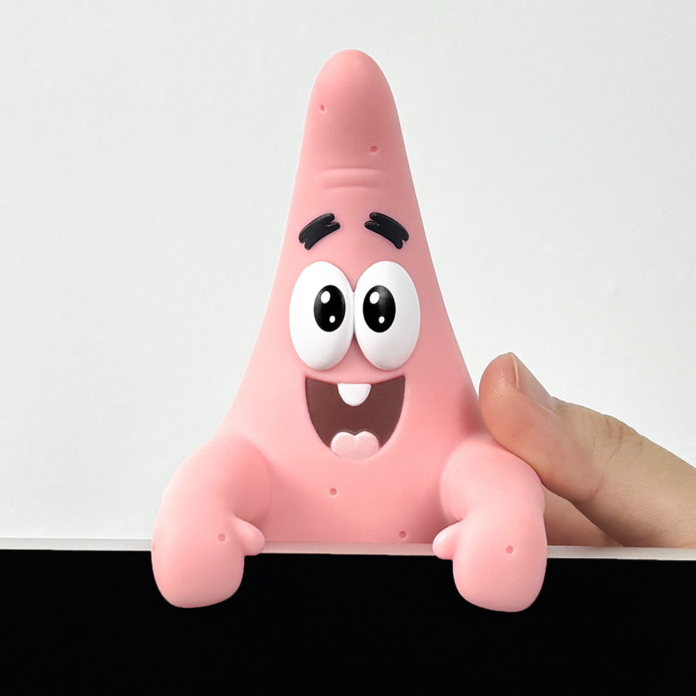 벨르아망 스폰지밥 뚱이 테슬라 모니터 네비게이션 방향제 차량용 걸이형 새차 선물 블랙체리 이미지 7