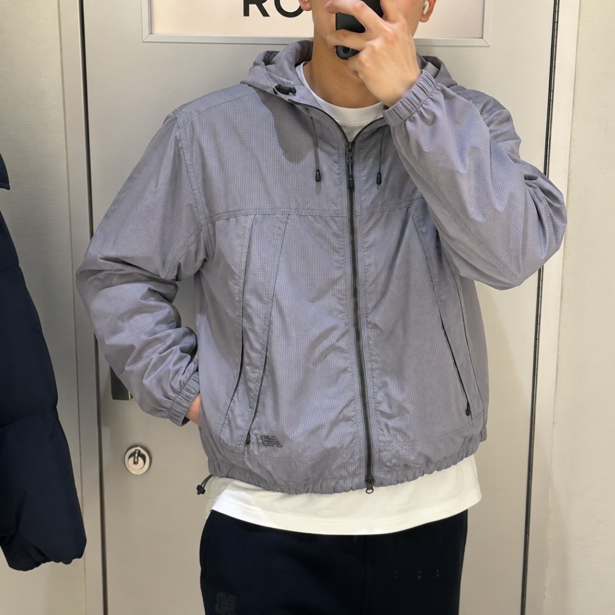 썬더슈터 뉴발란스 UNI 740 바람막이 후드 우븐 2WAY 자켓