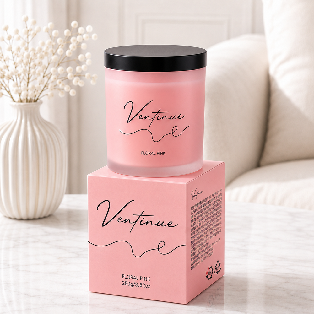 [1+1런칭이벤트] 벤티뉴 고체탈취제 실내탈취제 화장실 고체방향제 플로럴핑크, 250g, 1개 - 상품 이미지